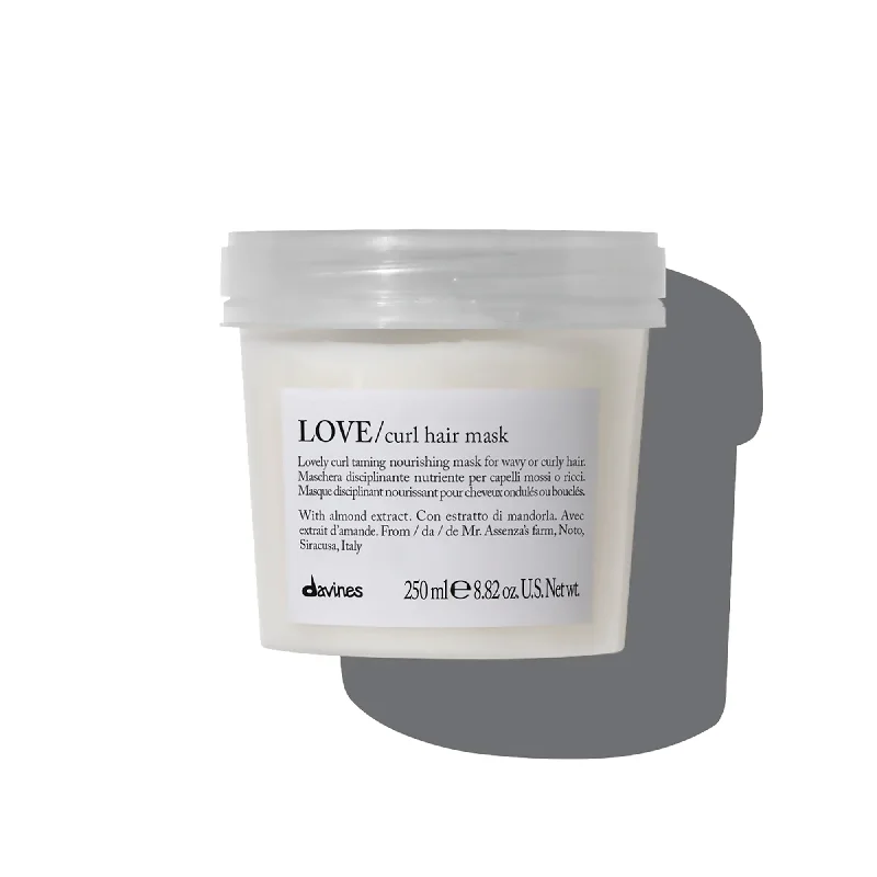 Slicking cream-Hair clarifying cream-Davines Love Curl Mask