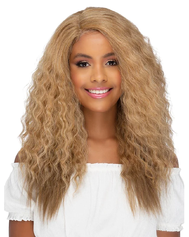 Synthetic wigs for cold weather-Daytona | Lace Front & Lace Part Synthetic Wig by Vivica Fox