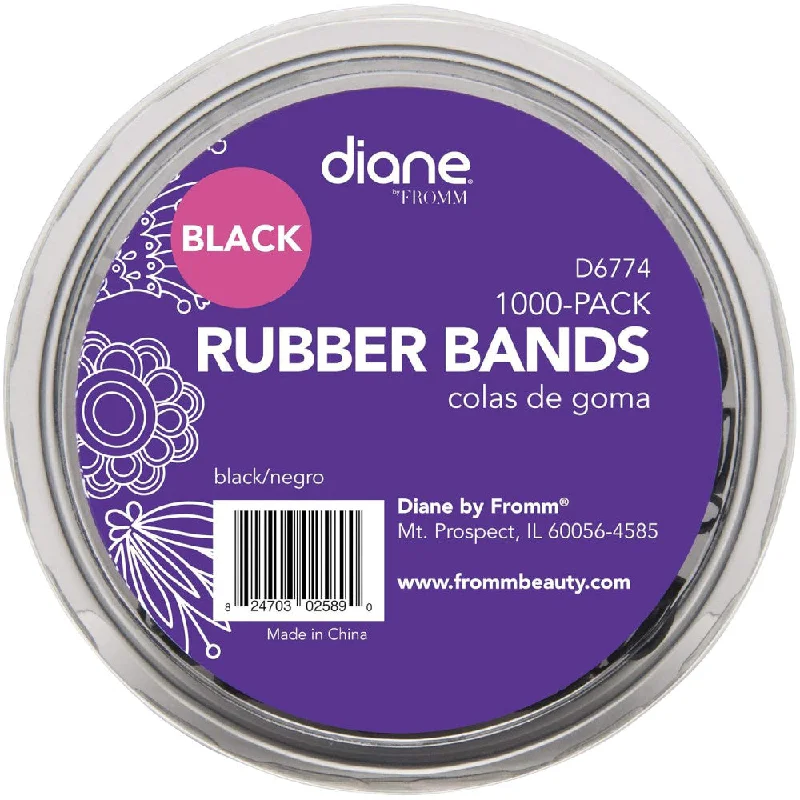 Glossy cream-Scalp cooling balm-Diane Rubber Bands Black 1000 pack