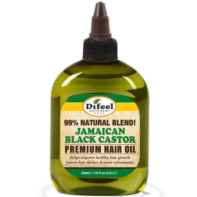 Best hair care for damaged tips-Difeel Premium Natural Hair Oil Jamaican Black Castor 7.78 oz