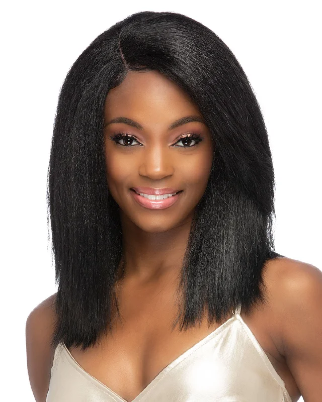 Synthetic wigs for night out-Edeline | Lace Front & Lace Part Synthetic Wig by Vivica Fox