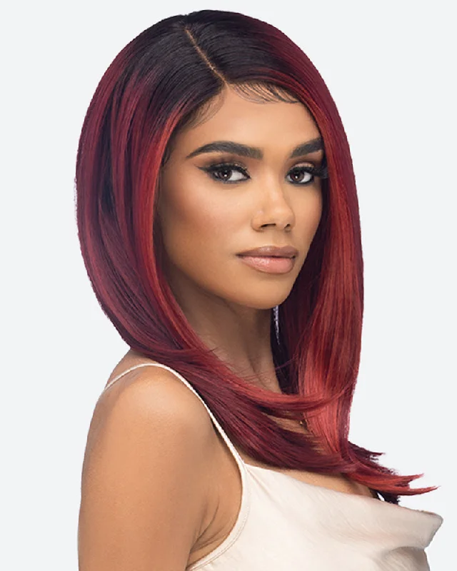 Synthetic wigs with gentle waves-Fairy | Lace Front & Lace Part Synthetic Wig by Vivica Fox