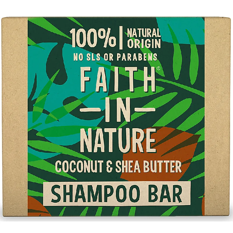 Sunblock spray-Faith In Nature - Coconut & Shea Butter Shampoo Bar