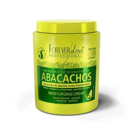 How to care for damaged coily hair-Healthy Wavy Curly Hair Abacachos Moisturizing Cream Mask 950g - Forever Liss