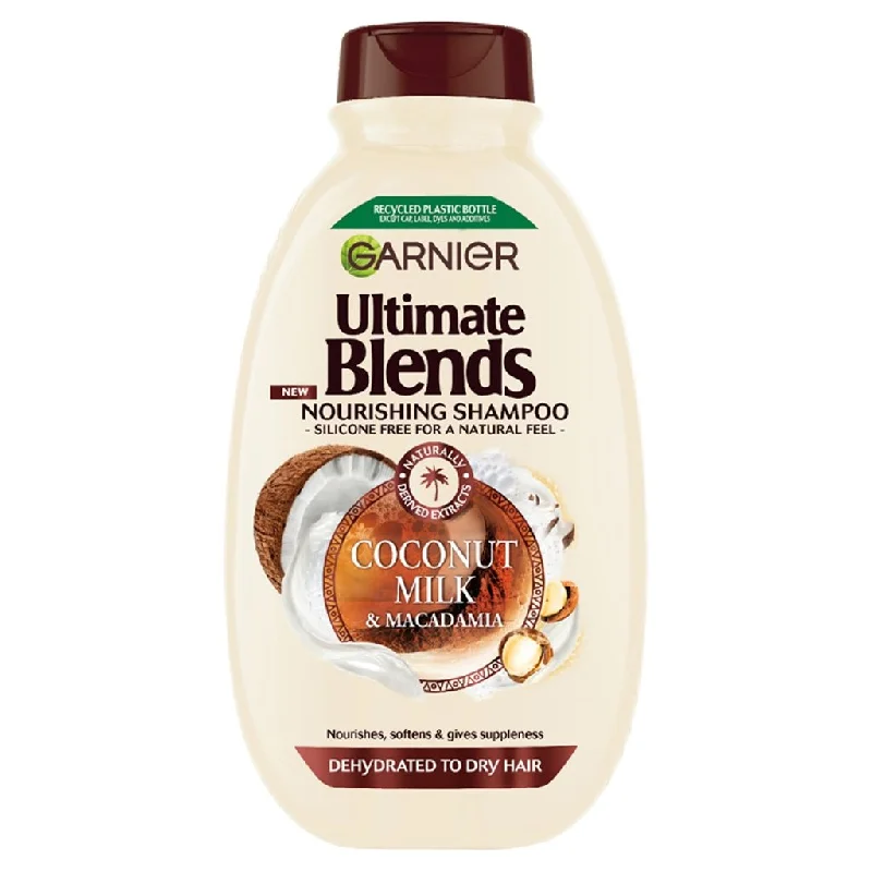 Color toner-Garnier Ultimate Blends Coconut Milk Shampoo 400ml