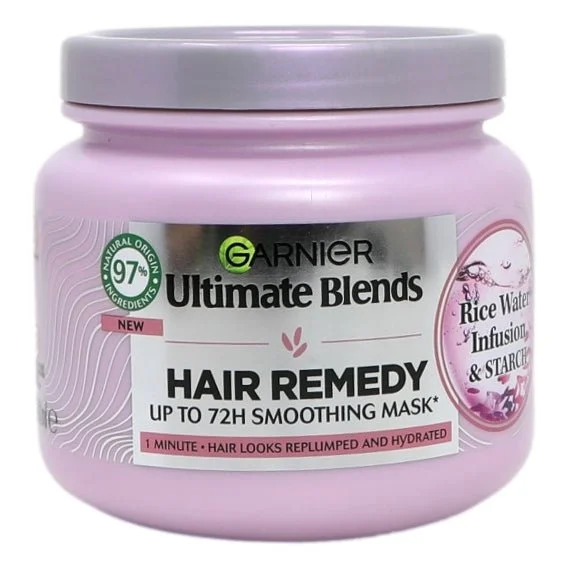 Frizz eliminator-Garnier Ultimate Blends Rice Water Hair Remedy 340ml