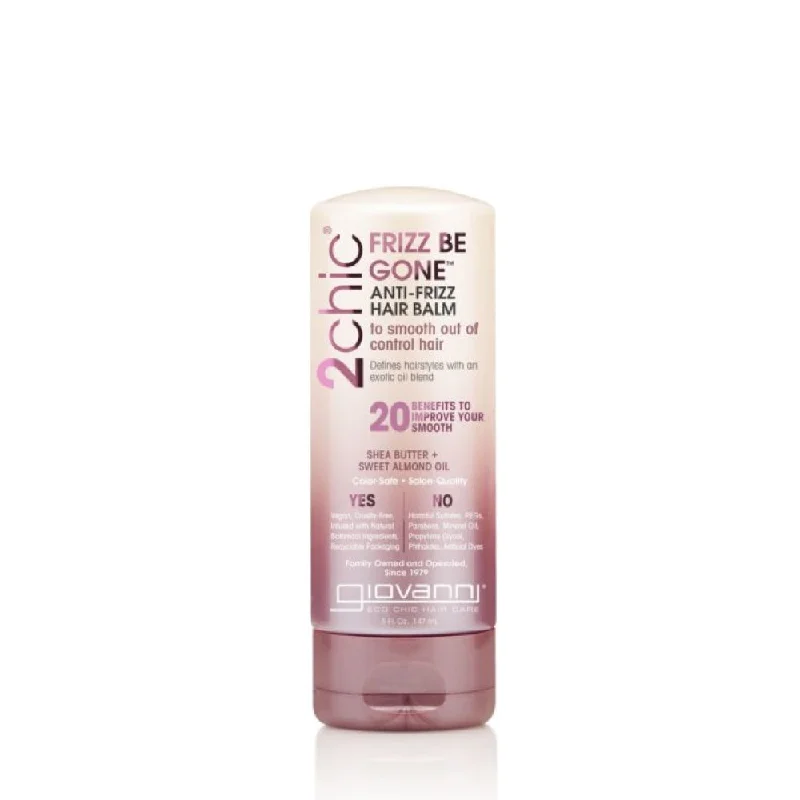 Frizz guard lotion-GIOVANNI Anti-Frizz Hair Balm 2CHIC Frizz Be Gone Frizzy Hair 147ml