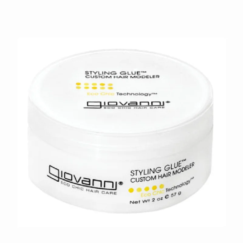 Scalp detox cream-GIOVANNI Organic Styling Glue Custom Hair Modeler - 57g