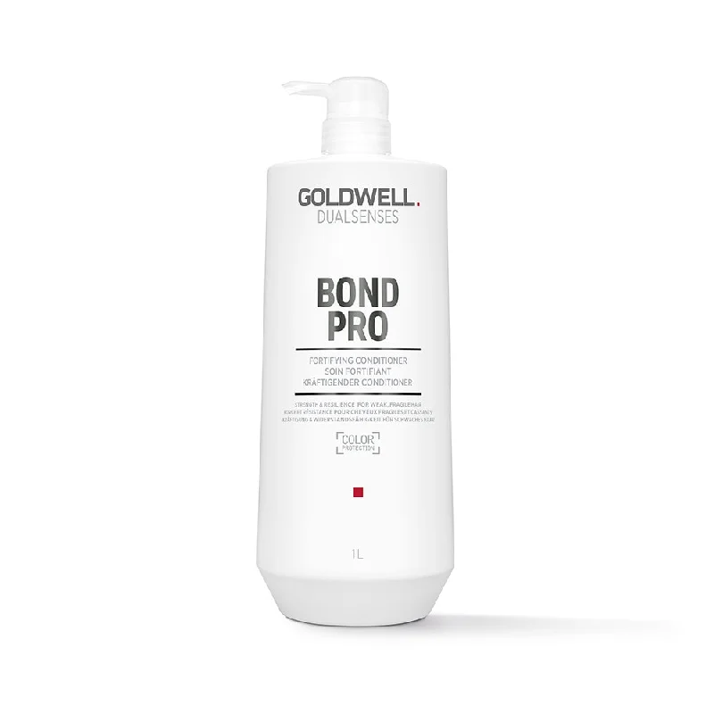 Hair care for fine coily curls-Goldwell Dualsenses Bond Pro Conditioner 1L