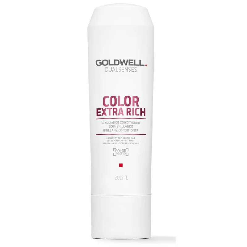 Organic hair care for dry curls-Goldwell Dualsenses Color Extra Rich Brilliance Conditioner 200ml