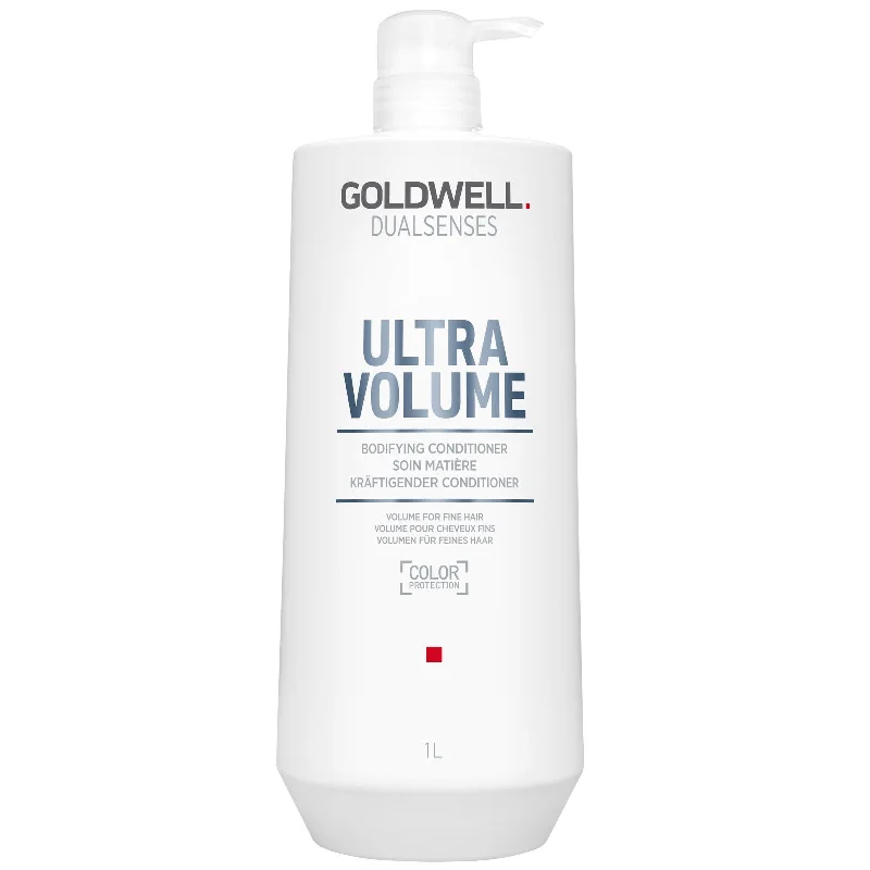 Hair care tips for bouncy hair-Goldwell Dualsenses Ultra Volume Bodifying Conditioner 1000ml