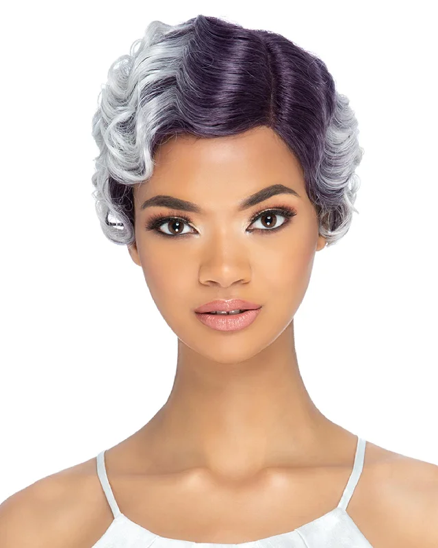 Synthetic wigs for conventions-Gracelyn | Lace Front & Lace Part Synthetic Wig by Vivica Fox