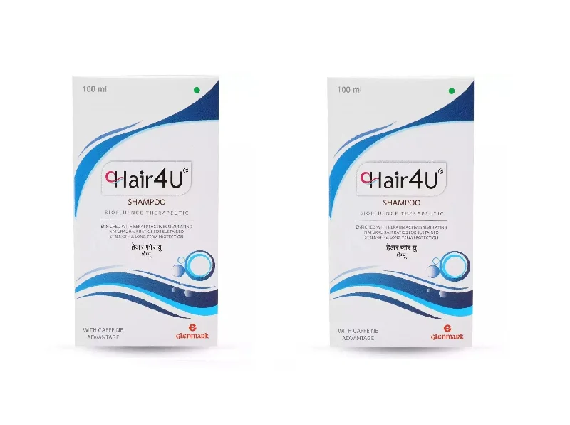 Control balm-Hair 4U Shampoo 100ml, PACK OF 2