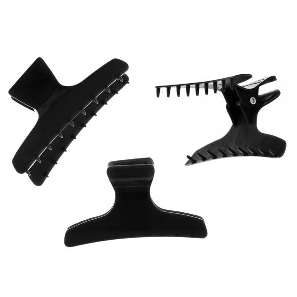 Fortifying mist-Hair Tools Butterfly Clamps Large Black