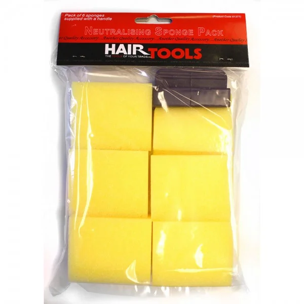 Curl taming gel-Hair Tools Neutralising Sponge Pack