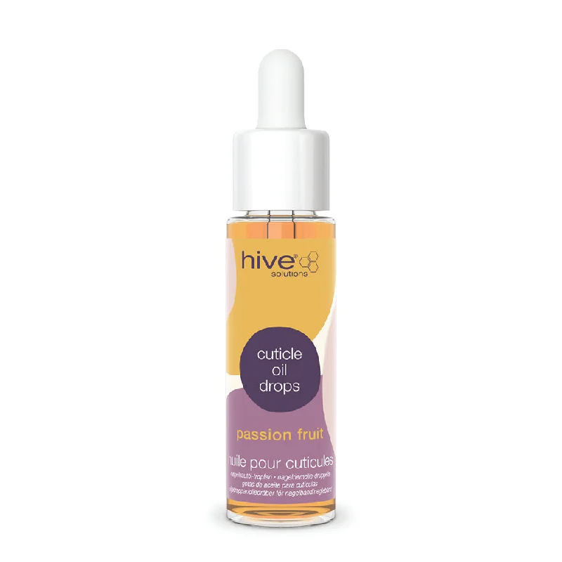 Extra hold gel-Anti-frizz cream-Hive Solutions Cuticle Drops - Passionfruit 30ml