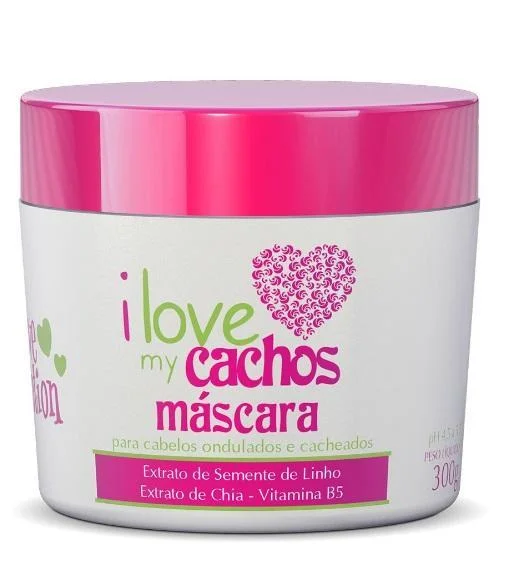 Hair care tips for hair hydration-I Love My Cachos Mask B5 Vitamin Flax Seed Chia Extract Mask 300g - Love Potion