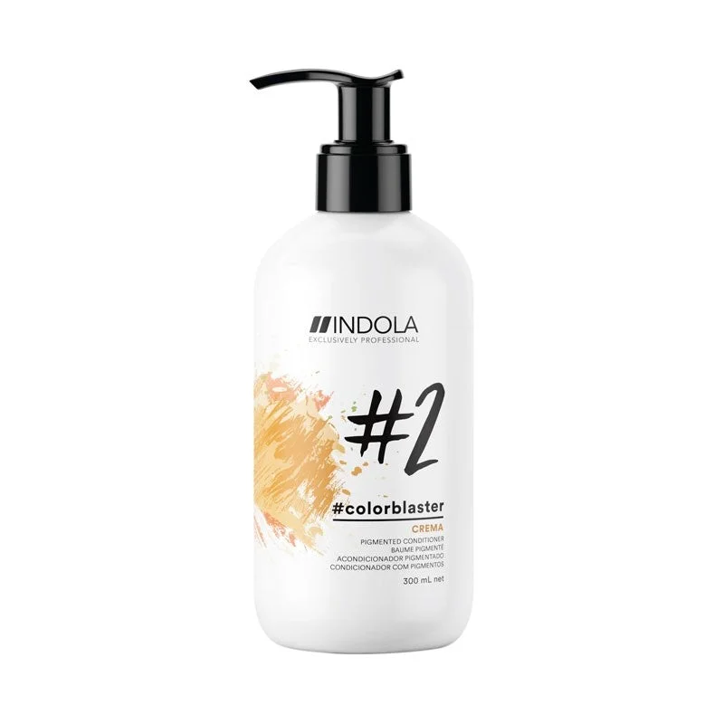 Hair care for sun-damaged hair-Indola Color Blast Crema (Gold Blond) 300ml