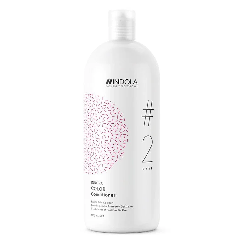 Hair care for fine tight waves-Indola Color Conditioner Cream 1500ml