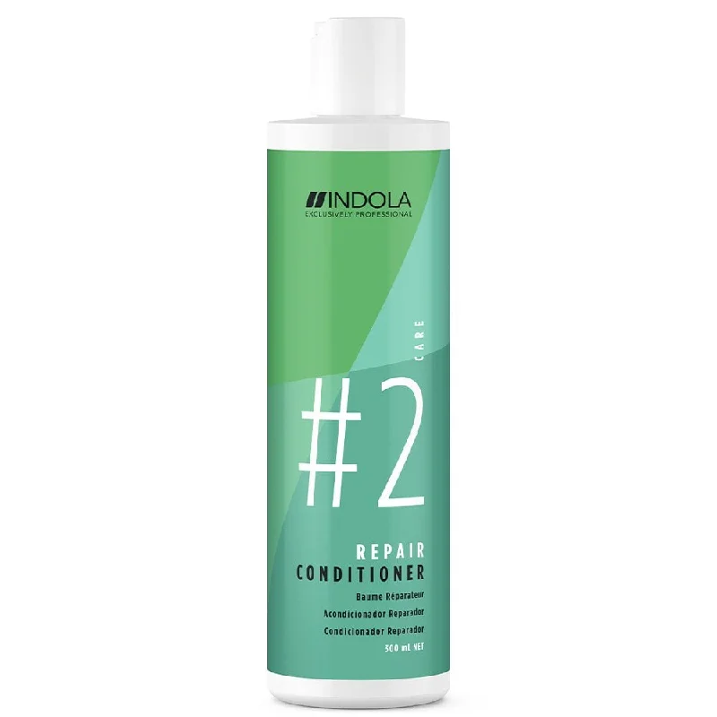 Hair care routine for sleekness-Indola Repair Conditioner 300ml