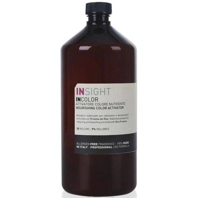 Tint spray-Hair texture powder-Insight Nourishing Color Activator 30 Vol. 900ml