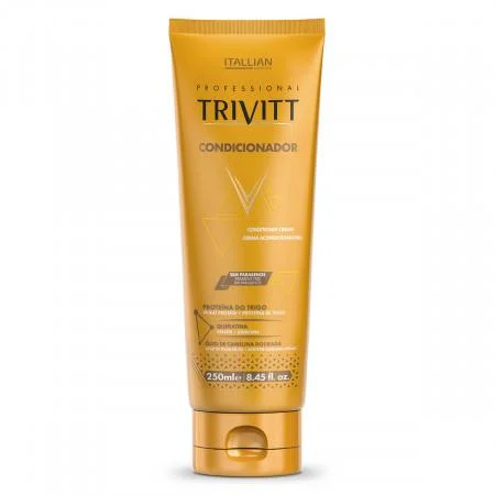 Moisturizing hair care for hair elasticity-Post Chemistry Moisturizing Conditioner Cream Trivitt 250ml - Itallian Hair Tech