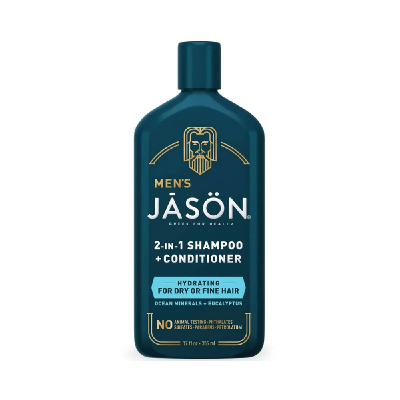 Scalp purifying mask-Jason Men's Hydrating 2-in-1 Shampoo and Conditioner