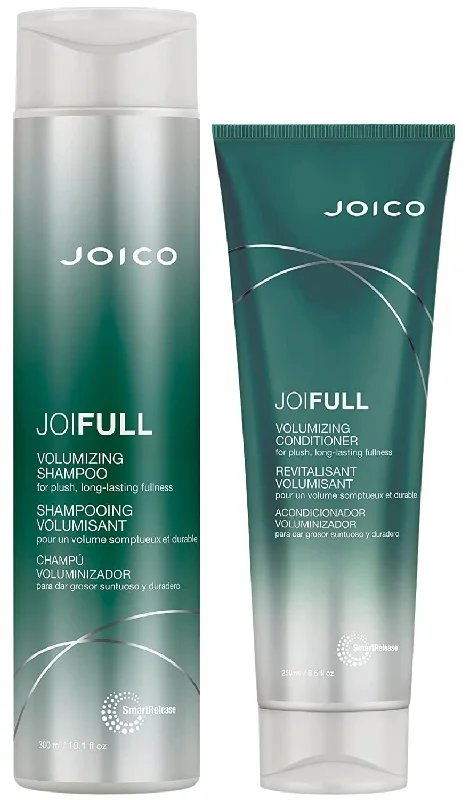 High-gloss gel-Joico JoiFULL Volumizing Shampoo & Conditioner 10.1-8.5 oz Duo