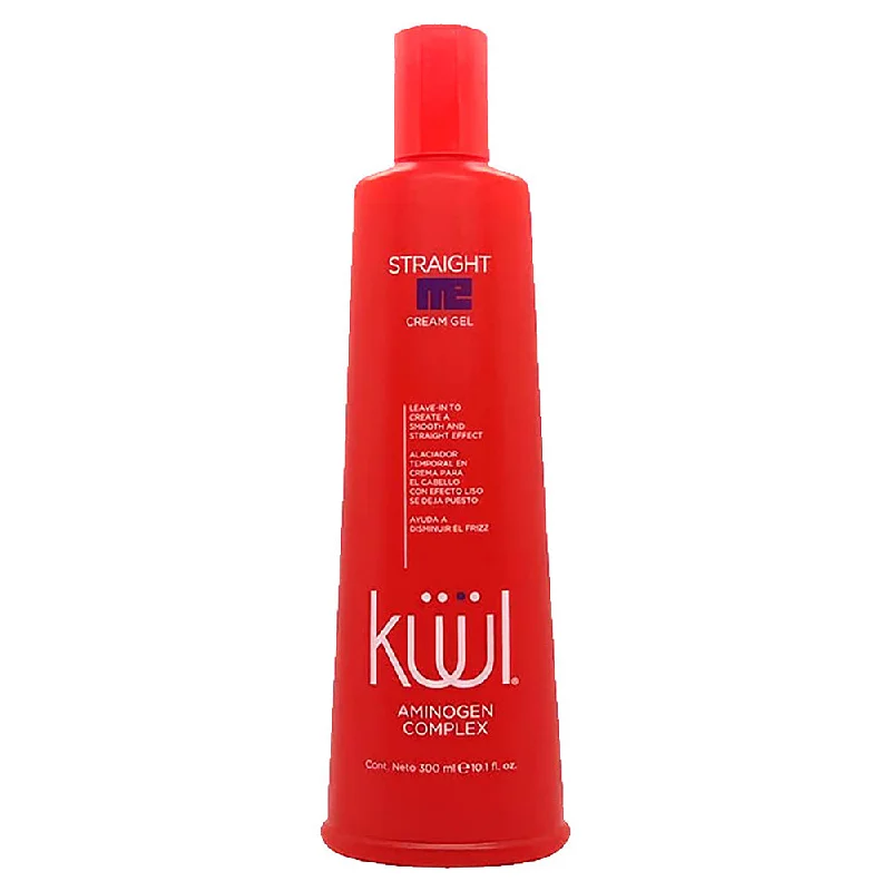 Curl perfecting lotion-Kuul Straight Me Hair Straightening Cream Leave In Smooth Straight Frizz Free