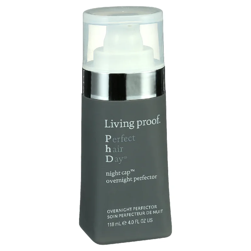 Curl reviving lotion-Living Proof Perfect Hair Day Night Cap Overnight Perfector, 4 Oz