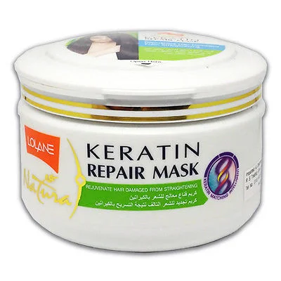 Repair mist-Lolane Natura Keratin Repair Hair Mask Green Rejuvenate For Straightening Damage