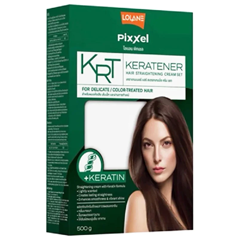 Curl stretching balm-Lolane Pixxel Keratener Hair Straightening Cream Permanent Keratin Treatment