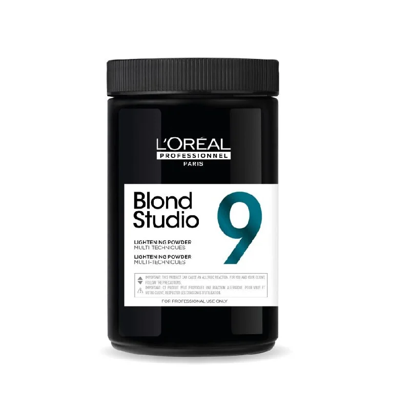 Frizz-fighting oil-Hair molding paste-L'Oreal Blond Studio Multi Tech 9 Powder 500g - NEW