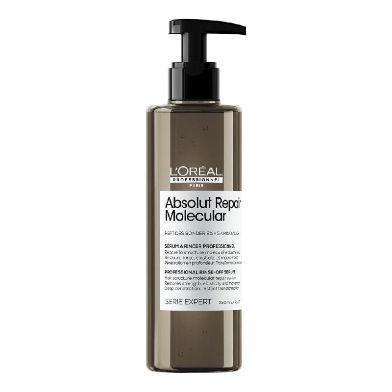 Organic hair care for hydration-L'Oreal SE Absolut Repair Molecular Liquid Treatment 250ml