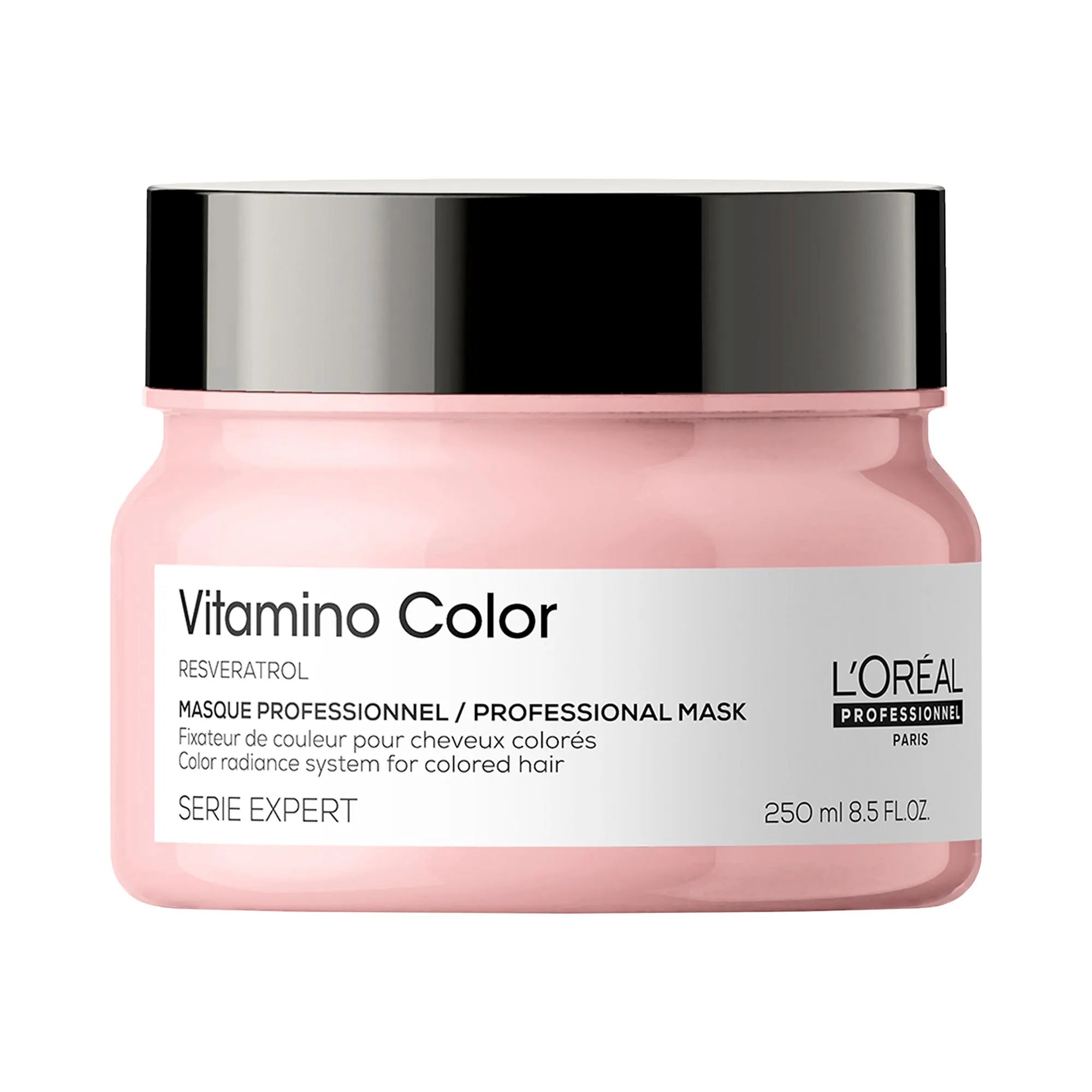 Smoothing cream-Matte finish spray-L'Oreal Serie Expert Vitamino Color Radiance Mask - 8.4oz