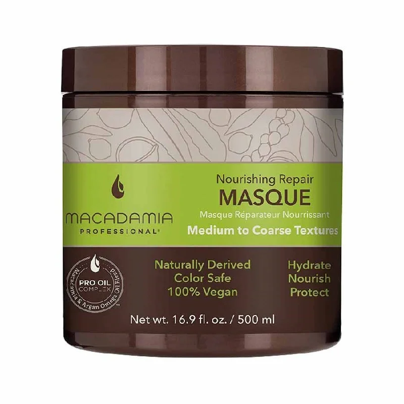 Hair care for damaged cuticles-Macadamia Pro Nourishing Repair Masque 500ml