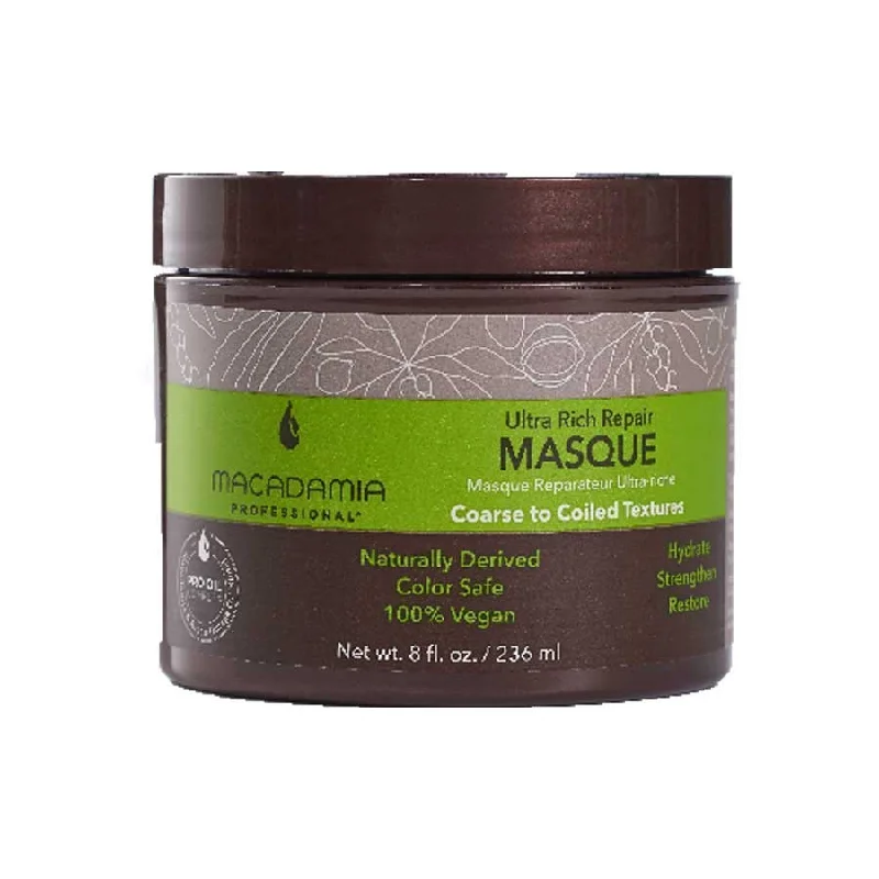 Hair care products with sesame oil-Macadamia Pro Ultra Rich Repair Masque 236ml