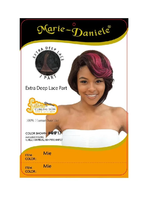 Blonde synthetic wigs affordable-Marie Daniele Mie