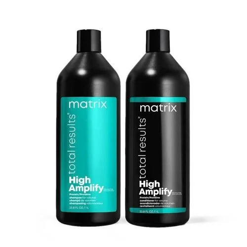 Pigmented conditioner-Matrix Total Results High Amplify Shampoo & Conditioner Duo 33.8 oz