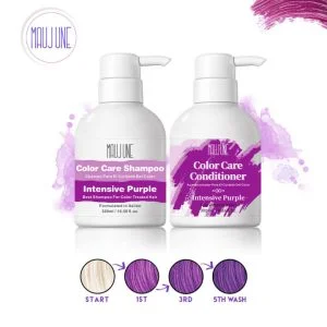 Reviving treatment-Maujune Color Care Shampoo Intensive Purple 300mL / 10.14 fl. oz.