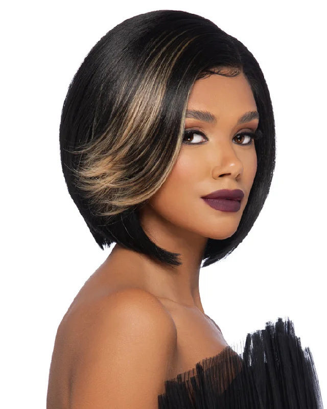 Synthetic wigs with feathered ends-Moana | Lace Front & Lace Part Synthetic Wig by Vivica Fox