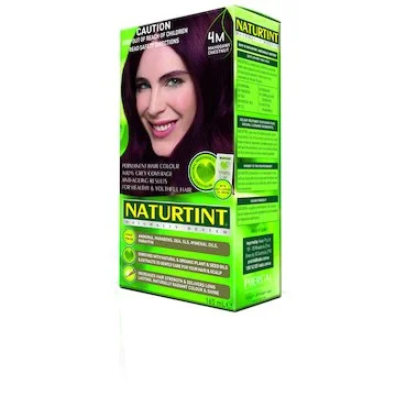 Defining balm-NATURTINT Mahogany Chestnut Plant Based Hair Colour - 4M 170mL