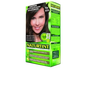 Humidity shield-NATURTINT Natural Chestnut Plant Based Hair Colour - 4N 170mL