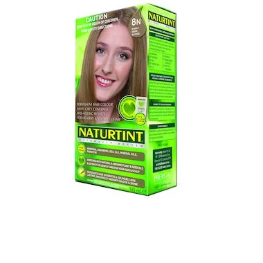 Revitalizing lotion-NATURTINT Wheat Germ Blonde Plant Based Hair Colour - 8N 170mL