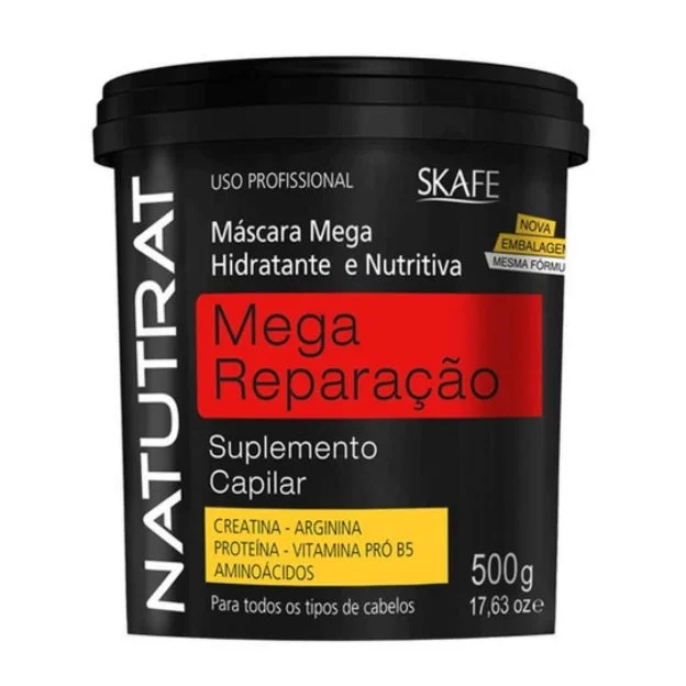 How to fix straw-like hair-Natutrat Mega Repair Hair Supplement Hydration Nourishing Mask 500g - Skafe