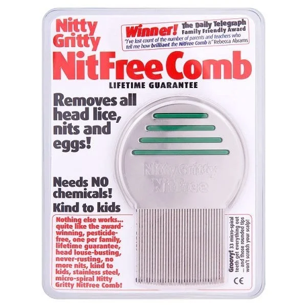 Nitty Gritty Assy 2000 Metal Nit Comb