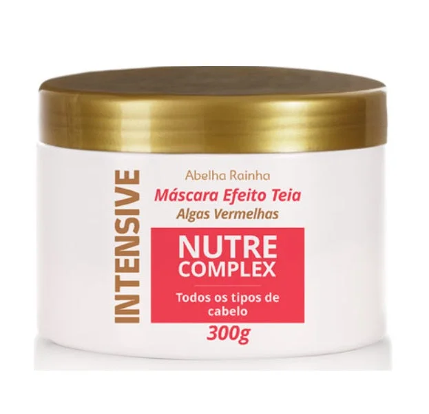 How to promote hair thickness-Nutre Complex Nourishing Protection Hair Web Effect Mask 300g - Abelha Rainha