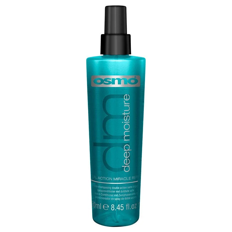 Hair care tips for curl softness-Osmo Deep Moisture NEW Dual Action Miracle Repair  250ml