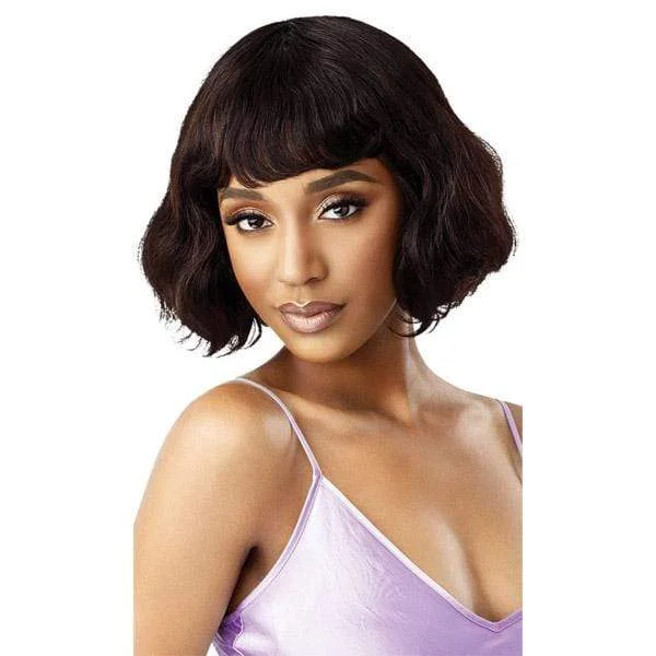 real person hair ring formal elegance-Outre 100% Human Hair MyTresses Purple Label Full Wig - MAGNOLIA - Clearance