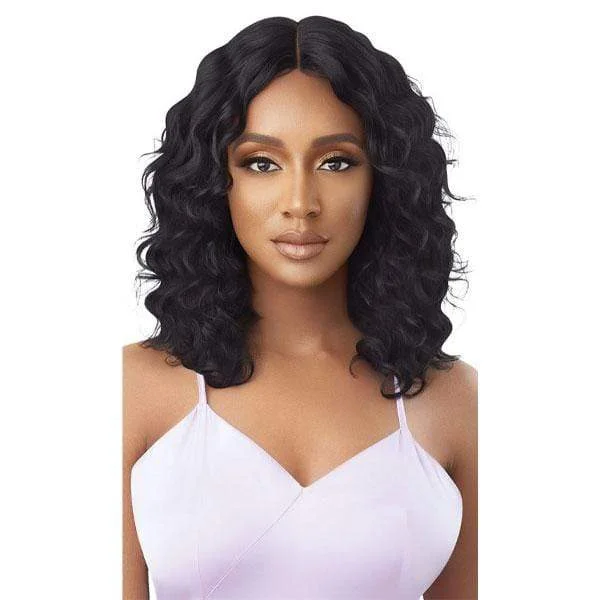 real person hair ring vision piece-Outre 100% Human Hair MyTresses Purple Label Full Wig No Knot Part - ORIANA